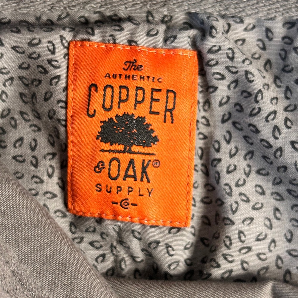 Men’s Copper & Oak Supply, Dark Gray Pull On Shorts, Size XL - Picture 5 of 6